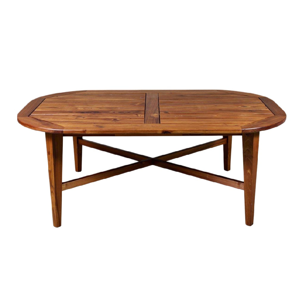 Houten Uitschuiftafel met Stijlvolle Poten